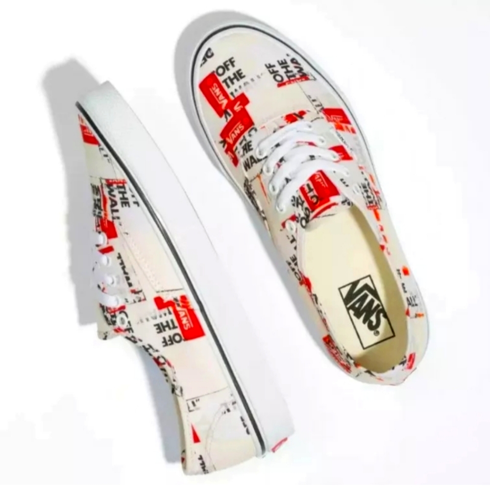 VANS Authentic 2020 Shoes PACKING TAPE/ TRUE WHITE Men Sz US 11.5 - Picture 3 of 8